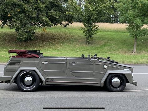 👀 Here is one of the more quirky cars registered in 2020: a 1970's Volkswagen Thing 181 Safari Vw, Volkswagen Thing, Volkswagen 181, Vw Thing, Classic Volkswagen, Combi Vw, Fiat 600, Dream Vehicles, Tree Service