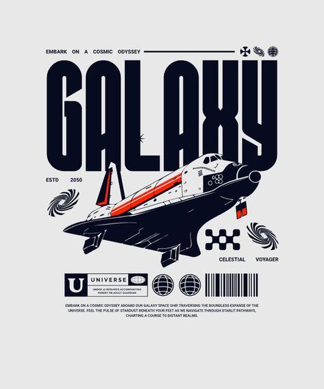 Typographic Shirt Design, Canva Tshirt Design Ideas, Space Tshirt Design, Tshirt Design Inspiration Graphics, Graphic Tee Design Ideas, Graphic Oversized Tshirt, Space T Shirt, Typography Shirt Design, T Shirt Logo Design