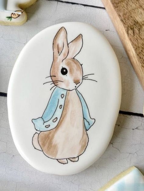 Storybook Cookies, Stamped Cookies, Decor Cookies, Painted Sugar Cookies, Corn Cookies, Awesome Cookies, Watercolor Cookies, Painted Cookies, Peter Rabbit Cake