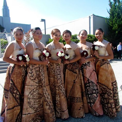 Samoan Wedding Dress, Tongan Clothing, Tongan Wedding, Samoan Wedding, Island Wedding Dresses, Tongan Culture, Polynesian Wedding, Samoan Dress, Island Style Clothing