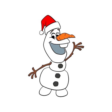 How To Draw Olaf In (14) Easy Steps For Kids Olaf Frozen Drawing, How To Draw Olaf, Draw Olaf, Olaf Svg, Olaf Drawing, Olaf Christmas, Snow Texture, Snowman Svg, Frozen Characters