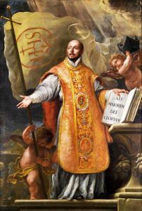 St Ignatius de Loyola Saint Ignatius, St Ignatius Of Loyola, Catholic Doctrine, Baroque Painting, St Ignatius, Religious Paintings, Baroque Art, Catholic Art, Chiaroscuro