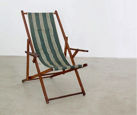 Vintage Deck Chair Adam Project, Wooden Beach Chairs, Spool Chair, Wood Chair Diy, Gardening Products, Chair Woodworking Plans, Vintage Office Chair, Wood Adirondack Chairs, Restaurant Tables And Chairs