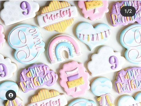 Cloud 9 Birthday, Birthday Event Ideas, Girls 9th Birthday, Roller Skate Birthday Party, Party Ideas For Girls, Ninth Birthday, Girly Birthday Party, Birthday Fit, Girly Birthday