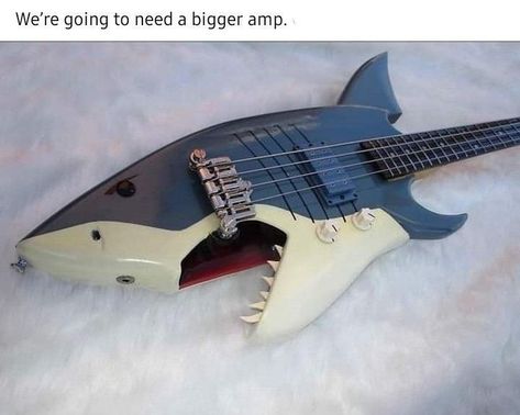 I Love Bass, Big Surf, Shark Pictures, Red Bluff, Whale Sharks, Image Swag, Cool Electric Guitars, Cute Shark, 웃긴 사진