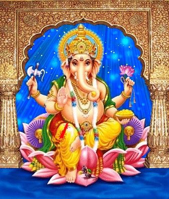 Ganesh Gif, Lord Ganesha Hd Wallpaper, Goddess Images, God And Goddess, Gif Wallpaper, Baby Ganesha, Wallpaper Photo Gallery, Gif Animated, Shri Hanuman