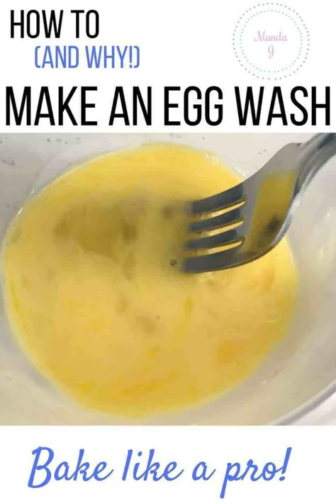 Egg Wash For Pie, Egg Wash Recipe, Baking Recipes Easy, Apple Pie Crust, Basic Cooking, Crazy For Crust, How To Make Eggs, Fun Baking, Pie Crusts