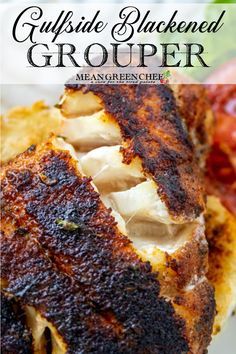 Blackened Grouper Recipes, Grouper Fish Recipes, Blackened Grouper, Grouper Recipe, Grouper Recipes, Green Chef Recipes, Blackened Fish, Blacken Fish, Best Fish Recipes