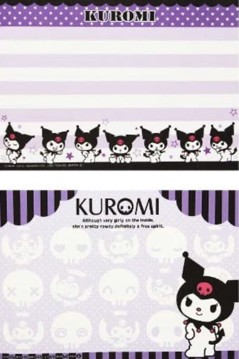 Kuromi School Label, Kuromi Name Tag For School, Kuromi Subject Label Printable, Kuromi Name Tag Template, Kuromi Name Tag, Sanrio Paper, Name Tag For School, Name Tag Templates, Subject Labels