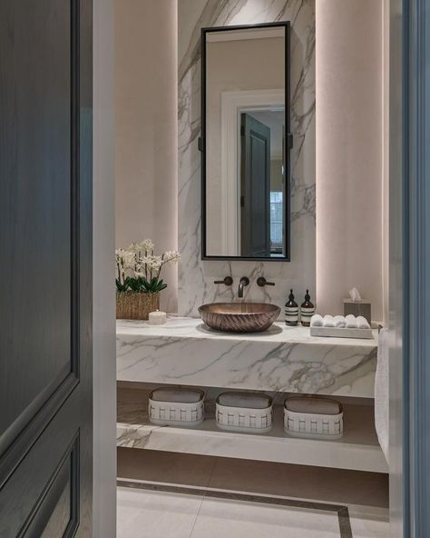 Cloak Room, Sophie Paterson Interiors, Sophie Paterson, London Family, Bathroom Decor Apartment, Orchid Pot, The Orchid, Gorgeous Bathroom, Bathroom Design Decor