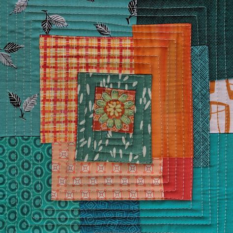 Fabrication de Kawandi moderne Kawandi Quilt Tutorial, Kwandi Quilts, Siddi Quilts, Kawandi Quilting, Kawandi Quilts, Creative Patchwork, Crazy Quilt Embroidery, Kantha Patchwork Quilt, Improv Piecing