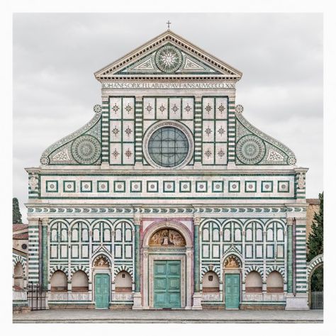 Markus Brunetti, Conceptual Understanding, Santa Maria Novella, Architectural Sketch, Cathedral Church, Amazing Buildings, Venice Biennale, Theatre Set, March 16