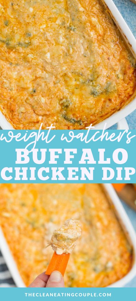 Lightened Up Buffalo Chicken Dip, Buffalo Chicken Dip Yogurt, Buffalo Chicken Bean Dip, We Buffalo Chicken Dip, Weight Watchers Dips Greek Yogurt, Greek Yogurt Buffalo Dip, Healthy Buffalo Chicken Dip Cottage Cheese, Health Buffalo Chicken Dip, Skinnytaste Buffalo Chicken Dip