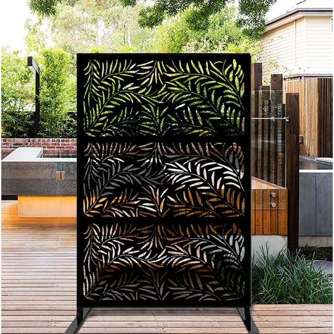 Garden Panels, Wall Dividers, Metal Privacy Screen, Laser Cut Screens, Outdoor Fencing, Outdoor Screens, Backyard Pavilion, Decorative Lines, Mango Tree