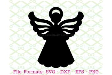 Angel Svg Free, Angel Stencil, Angel Svg, Angel Silhouette, Silhouette Template, Angel Images, Dekor Diy, Christmas Cut Files, Free Stencils