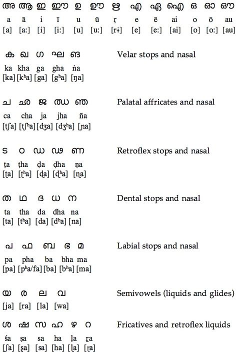 Malayalam Malayalam Language Learning, Learn Malayalam Through English, Malayalam Learning, Malayalam Letters, Learn Malayalam, Druid Symbols, English Sounds, English Grammar For Kids, Mother Tongue