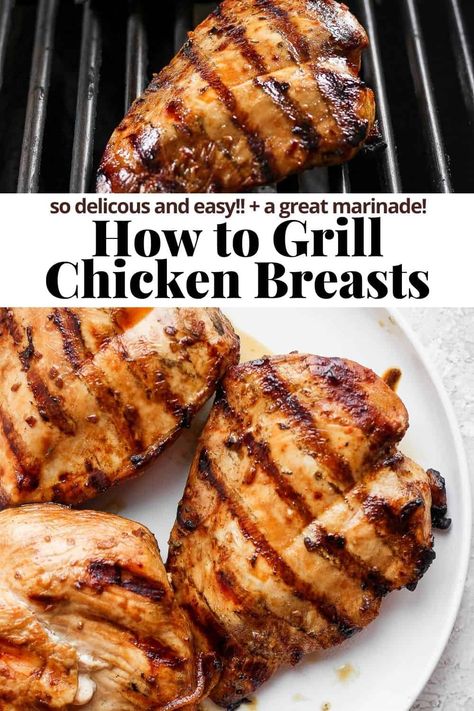 Cooking Chicken On The Grill, Basic Grilled Chicken Marinade, Southern Grilled Chicken, Plain Grilled Chicken, How To Grill Chicken In The Oven, How To Cook Chicken On The Grill, Grilled Chicken No Marinade, How To Keep Chicken Moist On The Grill, How To Season Grilled Chicken