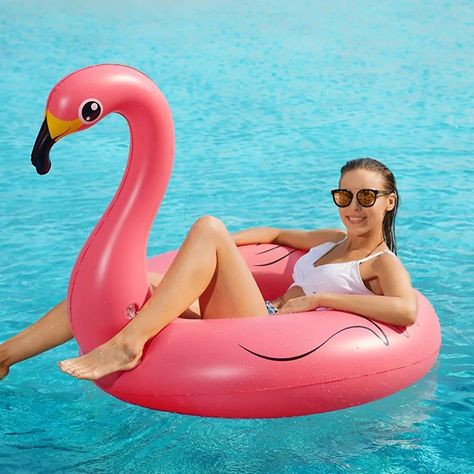 Inflatable Unicorn Flamingo Pool Floats for Swimming Pool. Tubes for Floating in the Lake or Beach. Pool Toys For Adults, Pink Flamingo Float, Flamingo Inflatable Pool, Pink Flamingo Pool, Pool Shoot, Inflatable Unicorn, Unicorn Pool Float, Flamingo Pool Float, Pool Tube