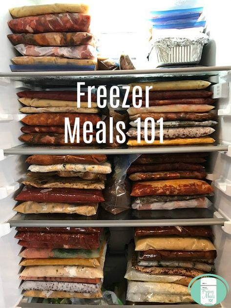 Freezer Batch Cooking, Freezer Ziplock Meals, Freezer Meals For Family Of 5, Batch Freezer Cooking, Cooking 101 Recipes, Batch Cook Recipes, Best Batch Cooking Recipes, 4 Weeks To Fill Your Freezer, How To Store Freezer Meals