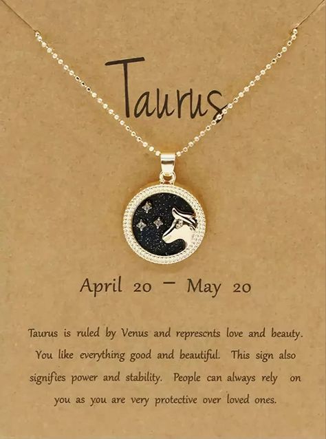 Beautiful Modern Design - Show Off Your Taurus Zodiac Sign In Style With This Beautifully Designed Timeless Gold Plated Pendant Necklace. Highlighted By A Motif Of The Taurus Zodiac Symbol, Finished To A High Polish. #fashion #recipe #chicken #crochet #aesthetic #taurus #chain #necklace #rosegold Aesthetic Taurus, Taurus Aesthetic, Taurus Zodiac Symbol, May Zodiac, Polish Fashion, Chicken Crochet, Astrology Jewelry, Zodiac Taurus, Crochet Aesthetic