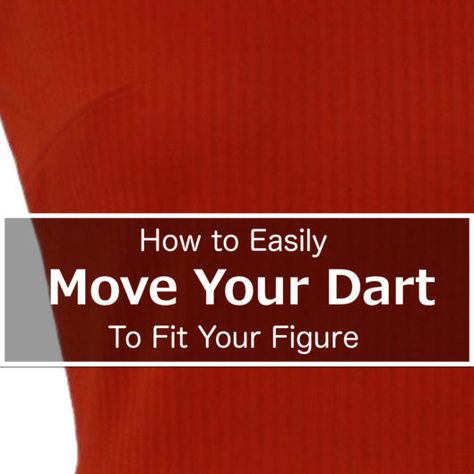 How to Easily Move Your Bust & Waist Darts to Fit Your Figure Fat Quarter Projects, Sewing Clothing, Beginner Sewing Projects Easy, Leftover Fabric, Pattern Drafting, Sewing Projects For Beginners, Sewing Skills, Love Sewing, Sewing For Beginners