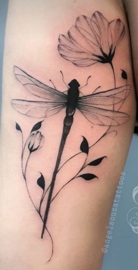 Dragon Fly Tattoo Ideas, Dragonfly Tatoos, Dragonfly Tattoo Ideas Unique, Zentangle Tattoo, Dragonfly Tattoo Ideas, Throat Tattoos, Shine Tattoo, Dragon Fly Tattoo, Small Inspirational Tattoos