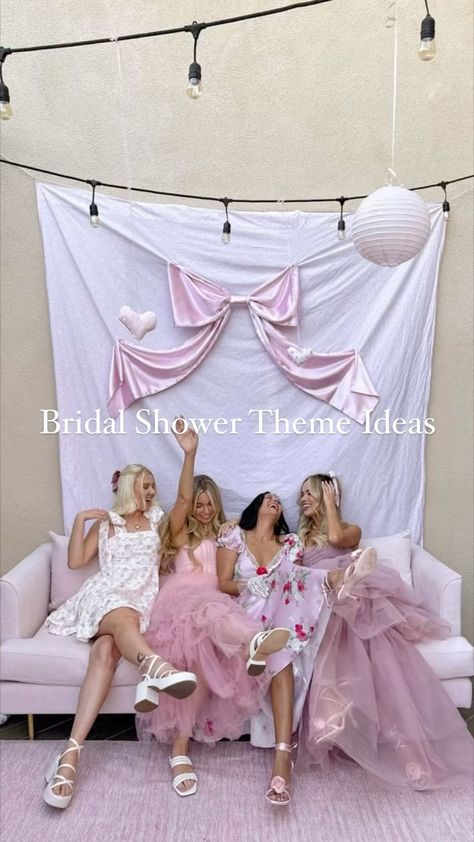 Rock My Wedding | Eight of the trendiest bridal shower theme ideas of 2024! #LinkInBio ✨💍🥂 If you’re a bestie on a mission, themes are the best way to… | Instagram Bridal Shower Photo Ideas, Hens Theme Ideas, Bridal Shower Themes 2024, Bridal Shower Theme Ideas, Bridal Shower Pictures, Bridesmaid Poses, Bridal Theme, Bridal Shower Photos, Bridal Shower Inspiration