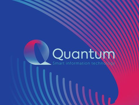 Quantum Logo by Ahmed Salah Hassan on Dribbble Quantum Logo, Simple Designs To Draw, Wet Felting Projects, Random Image, Logo Design Ideas, Signage Design, Wet Felting, Information Technology, Felting Projects