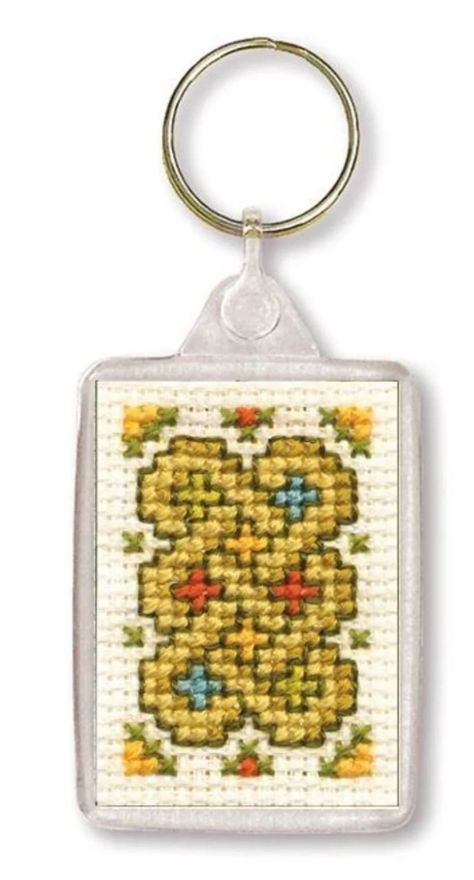 Celtic Knot Acrylic Keyring Keychain Cross Stitch Kit Textile - Etsy Australia Wedding Sampler Cross Stitch, Wedding Sampler, Acrylic Keyring, Black White Pattern, Family Christmas Gifts, Needlepoint Kits, Cross Stitch Patterns Free, Dmc Floss, Free Cross Stitch