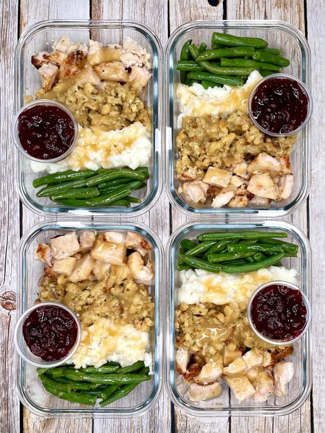 Thanksgiving Bowls - Diana's Delish Dishes Thanksgiving Bowl, Thanksgiving Meal Prep, Bowl Meal Prep, Turkey Prep, School Meal, Turkey Ideas, Chicken Mashed Potatoes, Meal Planning Menus, Chicken Breakfast