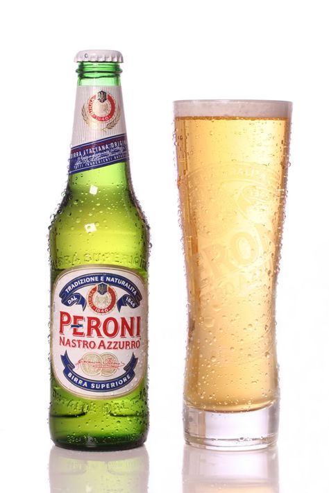 Peroni is the Peroni company's original brand, and according to Assobirra, the second best selling pale lager in Italy. It is 4.7% abv, and is made with barley malt, maize, hop pellets and hop extract. The following decade saw the expansion of Peroni into foreign markets through international distribution, itself spurred by recognition of the increasingly popular advertising for the Peroni brand. Today, market research confirms Peroni as the most recognized and most widely consumed Italian beer. Biscotti Crust, Italian Beer, Peroni Beer, Lemon Beer, Pale Lager, Ricotta Cheesecake, Popular Beers, Beers Of The World, Postal Vintage