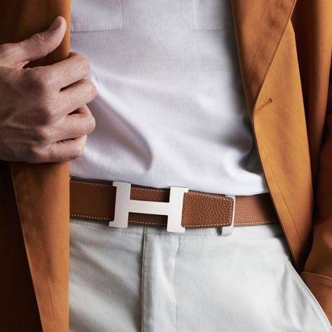 Hermes Belt Mens, H Belt, Super Rich Kids, Hermes Belt, Hermes Constance, Hermes Men, Gentleman Style, Sporty Look, Men's Collection