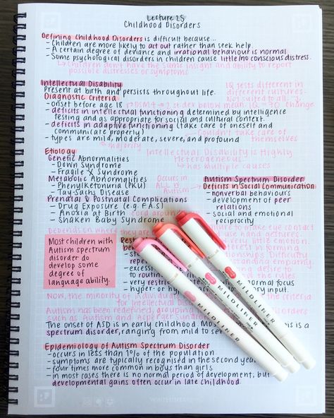 thestudyingmegan: “Getting some psychology lecture notes done before my test next week 😥 ” Notes Inspo, Psychology Notes, Studera Motivation, Note Ideas, School Study Ideas, College Notes, Aesthetic Notes, Notes Ideas, Lecture Notes