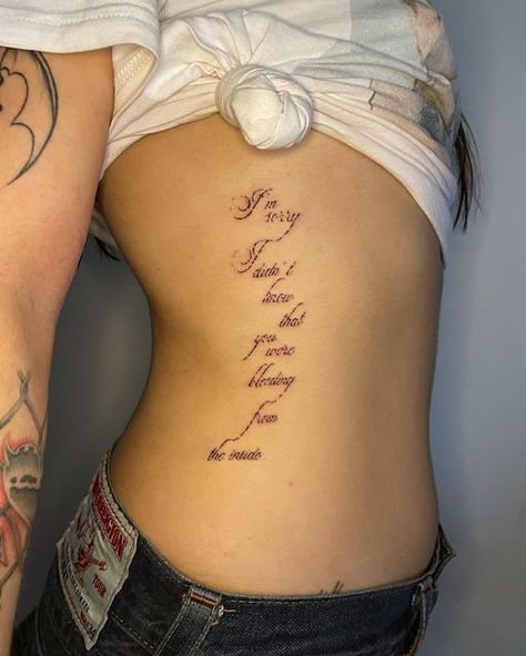 Script Tattoo Ideas, Script Tattoo Placement, Script Tattoos, Spine Tattoo Ideas, Kiss Print, Script Tattoo, Cursive Tattoos, Tattoos For Lovers, 4 Tattoo