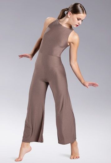 Contemporary Dance Outfits, Solo Dance Costumes, High Neck Jumpsuit, Lyrical Dresses, Contemporary Dance Costumes, Contemporary Costumes, Solo Costume, Long Sleeve Leotard, Jersey Jumpsuit