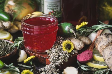 Minerals of the Earth Fire Cider Recipe Witchy Wellness, Fire Cider Tonic, Healing Drinks, Herb Magic, Cider Recipes, Homemade Medicine, Fire Cider Recipe, Herb Gifts, Healthy Beverages