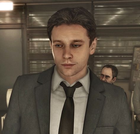 Norman Jayden Norman Jayden, Quantic Dream, Action Adventure Game, Men Kissing, Jane Norman, Heavy Rain, Game Characters, Detroit Become Human, Handsome Man