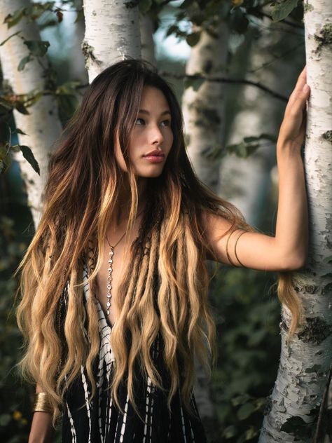 Human Hair Dread Extensions, Partial Dreads, Ombre Dreadlocks, Dread Extensions, Hippie Hair, European Hair, Dreadlock Extensions, Synthetic Dreads, Dread Hairstyles