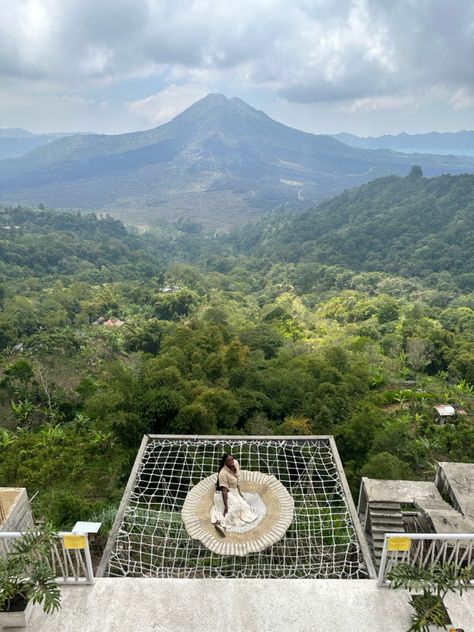 Amazing View facing Mount Agung in Bali Bail Indonesia, Watching The Sunrise, Bali Sunset, Breathtaking Photography, Amazing Views, Explore Travel, Travel Goals, Southeast Asia, Dream Vacations