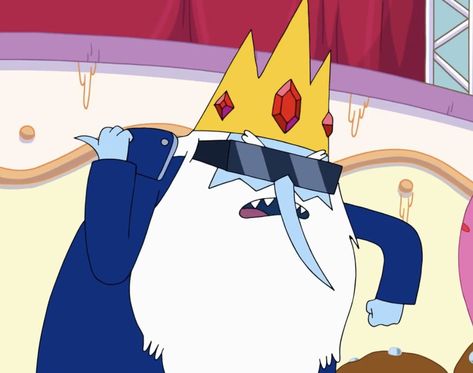 Ice King Pfp, Adventure Time Ice King, Ice King Adventure Time, Adventure Time Wallpaper, Time Icon, Adventure Time Finn, Ice King, Time Tattoos, Animated Cartoons