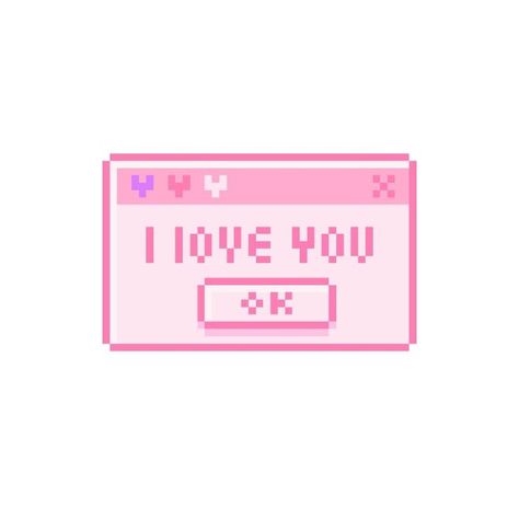 Pink Computer, Cool Pixel Art, Pixel Art Characters, Pix Art, Pixel Art Design, Hello Kitty Iphone Wallpaper, Pixel Art Pattern, Widget Icon, Pink Themes