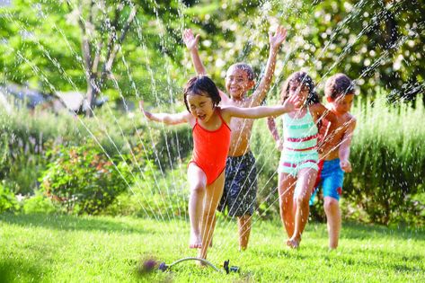 Fun, kid-friendly summer activities for the whole family Neighborhood Block Party, Kids Sprinkler, Summertime Fun, Block Party, Summer Activities For Kids, Smart Kids, Staten Island, The Good Old Days, Summer Kids