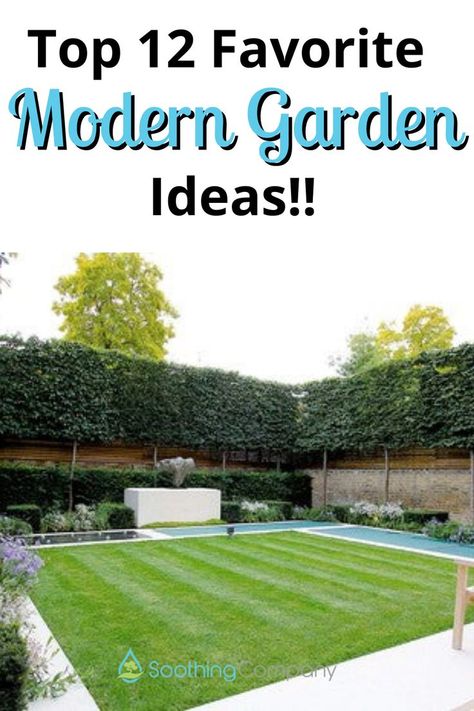 Designer Gardens Modern, Modern Farmhouse Garden Design, Modern Garden Design Landscaping Ideas, Modern Vegetable Garden Design, Modern Garden Inspiration, Modern Garden Ideas, Back Garden Landscaping, Garden Design Modern, Modern Garden Design Ideas