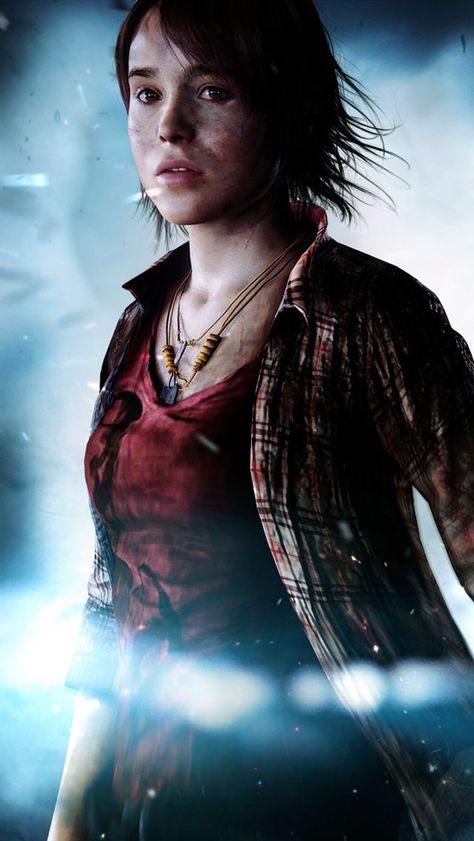 Beyond Two Souls Quantic Dream Games, Beyond Two Souls, Video Game Images, Evil Games, Quantic Dream, Ellen Page, Game Wallpaper, Star Trek Beyond, Lost Ark