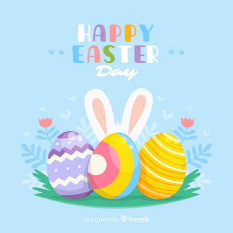 Easter Cute Illustration, Easter Day Ideas, Easter Designs, Happy Easter Greetings, Easter Illustration, Easter Wallpaper, Happy Easter Card, Easter Images, Easter Greeting Cards