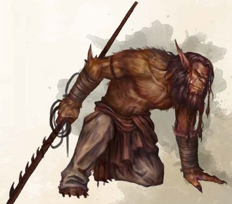 Bugbear Monk, Bugbear Character Art, Bugbear Dnd, Half Orc, Pathfinder Character, Dungeons And Dragons Art, Fantasy Races, Dungeons And Dragons Characters, Dnd Art