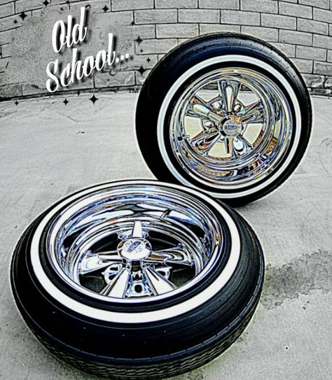 Cragar SS 520's Original White Wall... Lowrider Wheels, Cragar Wheels, Chevy Lowrider, Chevy Accessories, Custom Wheels Cars, Truck Rims, Donk Cars, Lowrider Trucks, Custom Cars Paint