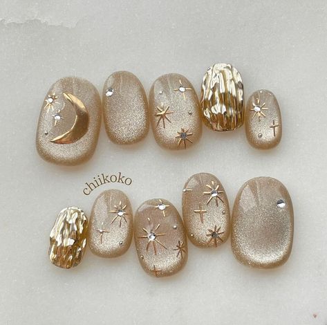 White Fall Nails, Art Deco Nails, Hello Nails, Vintage Nails, Beauty Nails Design, Stylish Nails Designs, Simple Gel Nails, Pretty Gel Nails, Gel Nail Designs