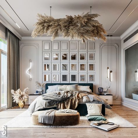 Bedroom Interior Design Luxury, Interior Design Per La Casa, Bed Design Modern, Classic Bedroom, Bedroom Bed Design, Design Del Prodotto, Home Room Design, Luxurious Bedrooms, Luxury Living Room