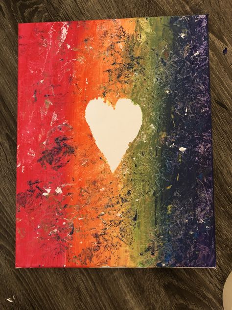 Lesbian Paintings Canvases, Lgbtq Art Painting, Lesbian Paintings Simple, Couples Canvas Painting, Pride Love, Lesbian Art, Snacks Recipes, Gay Art, Easy Paintings